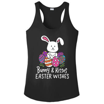 Bunny And Easter Wishes Happy Easter Rabbit Costume Funny Gift Ladies PosiCharge Competitor Racerback Tank