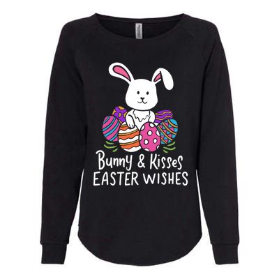 Bunny And Easter Wishes Happy Easter Rabbit Costume Funny Gift Womens California Wash Sweatshirt