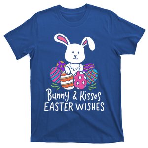 Bunny And Easter Wishes Happy Easter Rabbit Costume Funny Gift T-Shirt