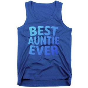 Best Auntie Ever Gift Funny Mothers Day Gift Christmas Cool Gift Tank Top