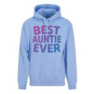 Best Auntie Ever Gift Funny Mothers Day Gift Christmas Cool Gift Unisex Surf Hoodie