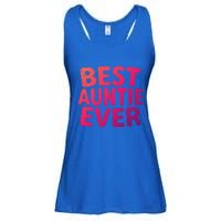 Best Auntie Ever Gift Funny Mothers Day Gift Christmas Cool Gift Ladies Essential Flowy Tank