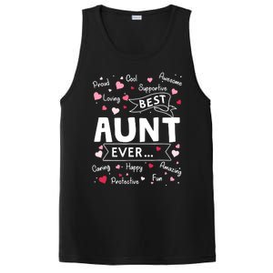 Best Aunt Ever Funny First Time Aunt Mothers Day PosiCharge Competitor Tank