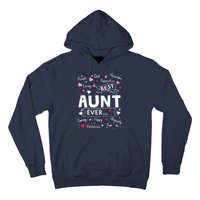 Best Aunt Ever Funny First Time Aunt Mothers Day Hoodie