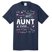 Best Aunt Ever Funny First Time Aunt Mothers Day Tall T-Shirt