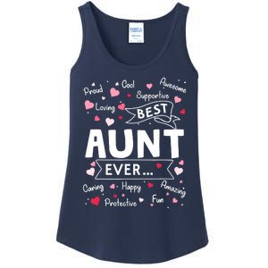 Best Aunt Ever Funny First Time Aunt Mothers Day Ladies Essential Tank