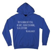 Buy A Eat Fish He Day Teach Fish To A Lifetime Cute Gift Hoodie