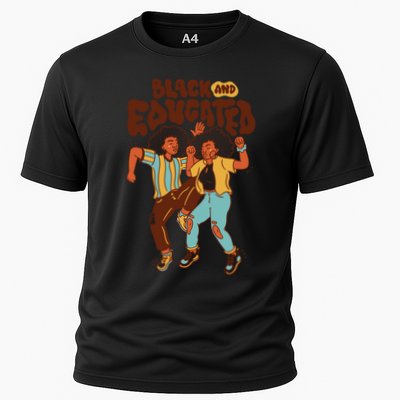Black And Educated Retro Black History Performance Shirt