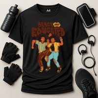 Black And Educated Retro Black History Cooling Performance Crew T-Shirt