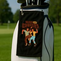 Black And Educated Retro Black History Golf Towel