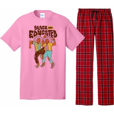 Black And Educated Retro Black History Pajama Set