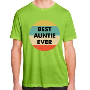 Best Auntie Ever Gift Adult ChromaSoft Performance T-Shirt