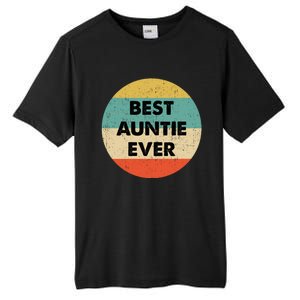 Best Auntie Ever Gift Tall Fusion ChromaSoft Performance T-Shirt