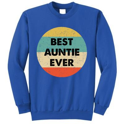 Best Auntie Ever Gift Sweatshirt