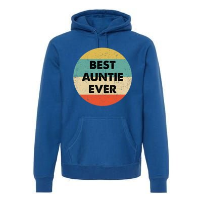 Best Auntie Ever Gift Premium Hoodie