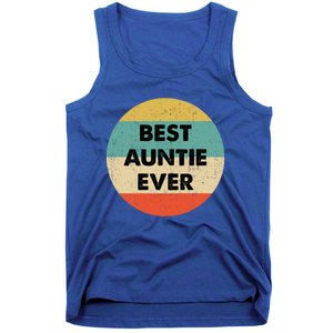 Best Auntie Ever Gift Tank Top