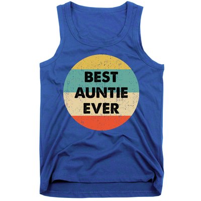 Best Auntie Ever Gift Tank Top