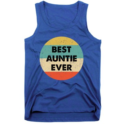 Best Auntie Ever Gift Tank Top