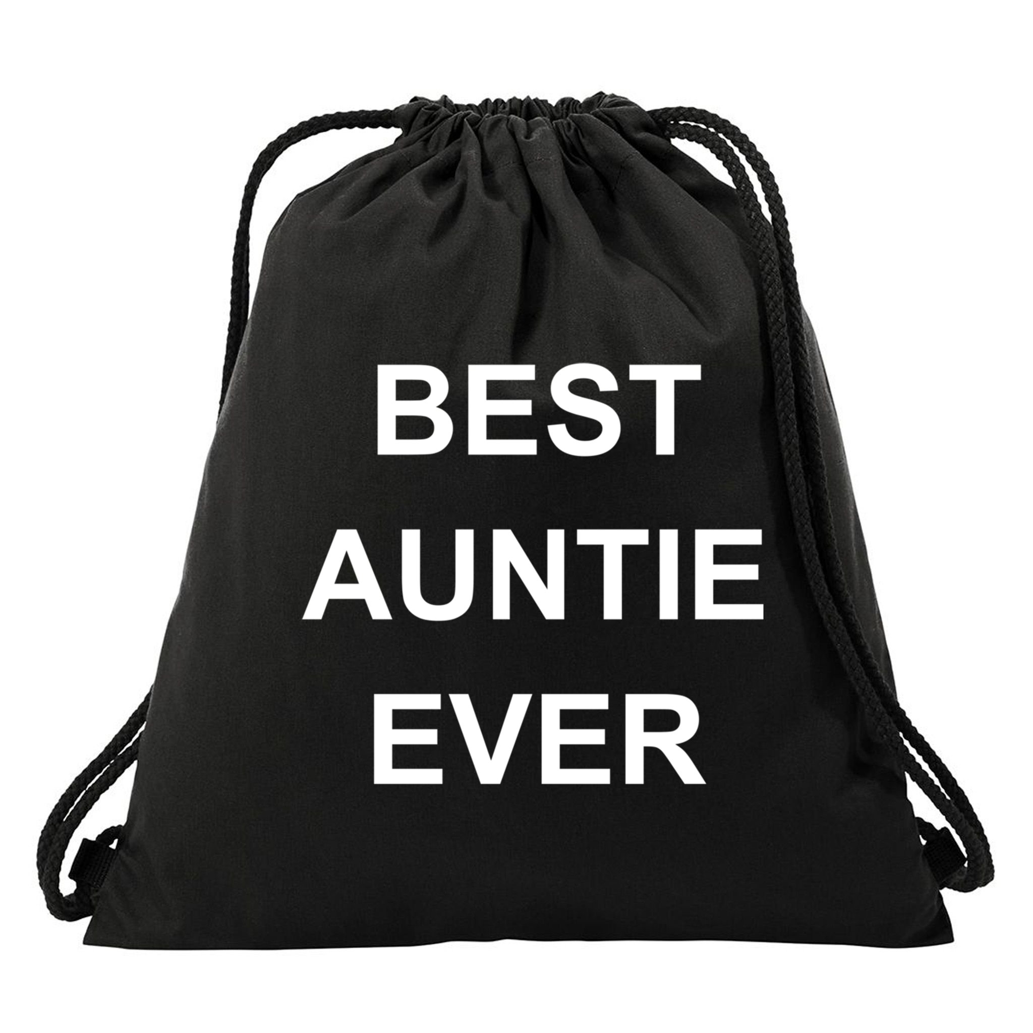Best Auntie Ever Gift Drawstring Bag