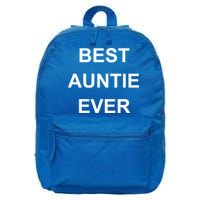 Best Auntie Ever Gift 16 in Basic Backpack