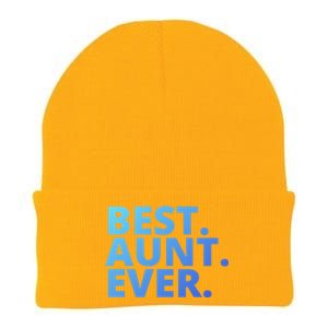 Best Aunt Ever From Niece Nephew Matching Auntie Lover Cool Gift Knit Cap Winter Beanie