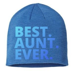 Best Aunt Ever From Niece Nephew Matching Auntie Lover Cool Gift Sustainable Beanie