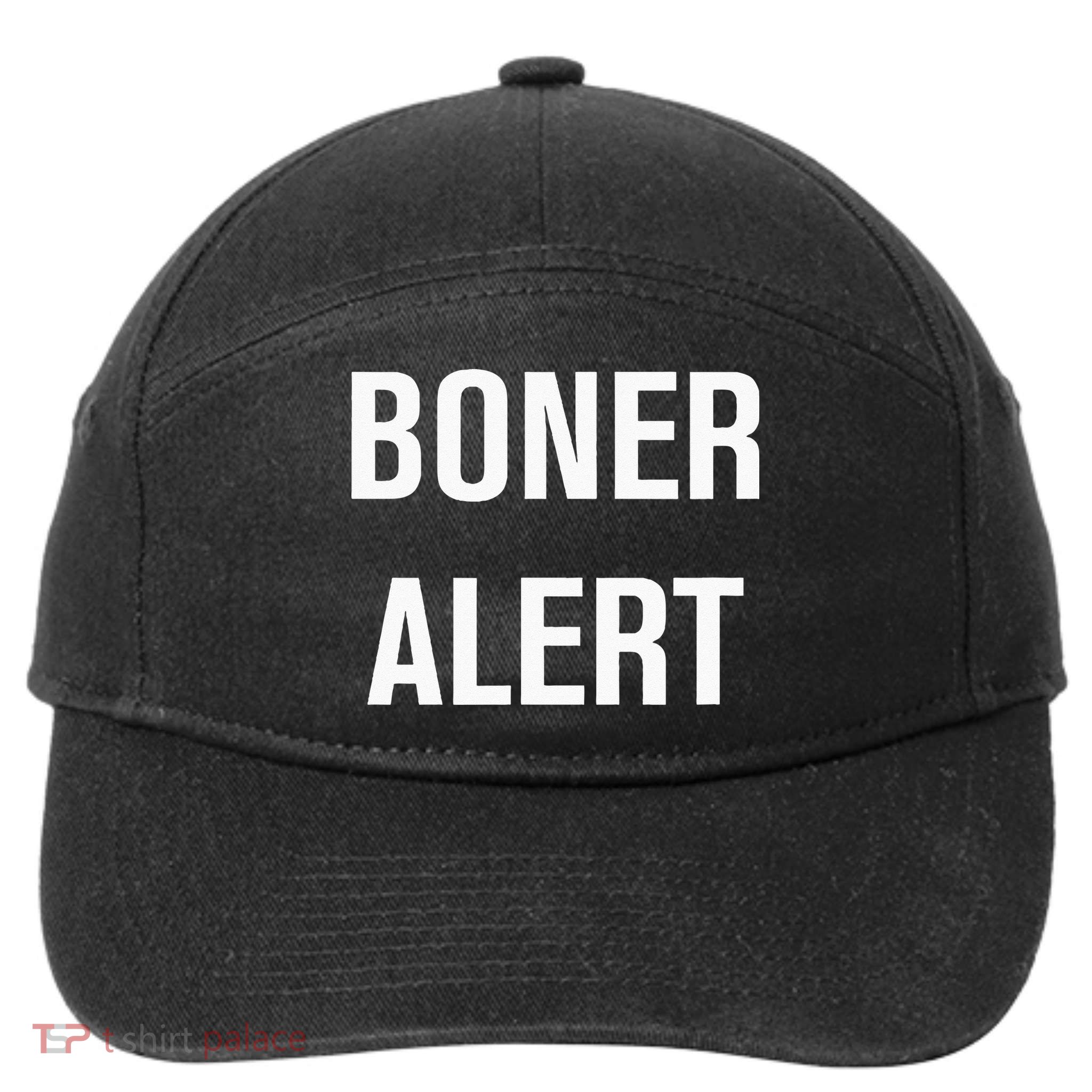 Boner Alert Funny Jokes Sarcastic Family 7-Panel Snapback Hat