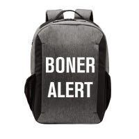 Boner Alert Funny Jokes Sarcastic Family Vector Backpack