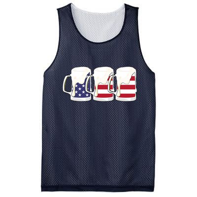 Beer American Flag Shirt 4th Of July Men Women Merica USA Mesh Reversible Basketball Jersey Tank