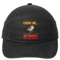 Bird Art For Women Bird Watching Birding Birdwatcher 7-Panel Snapback Hat