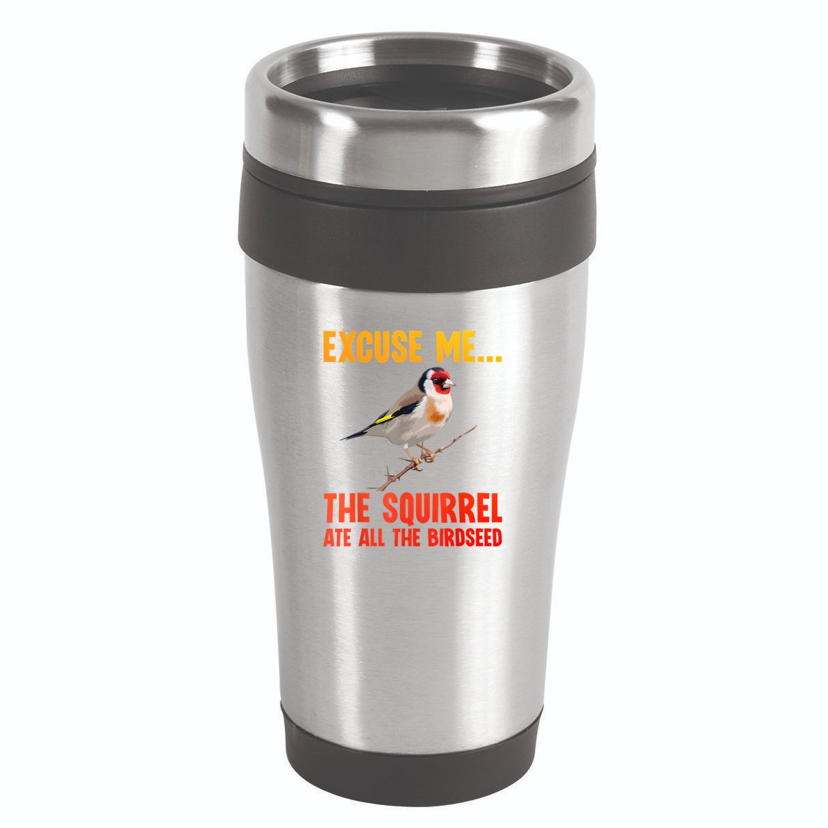Bird Art For Women Bird Watching Birding Birdwatcher 16oz Travel Tumbler