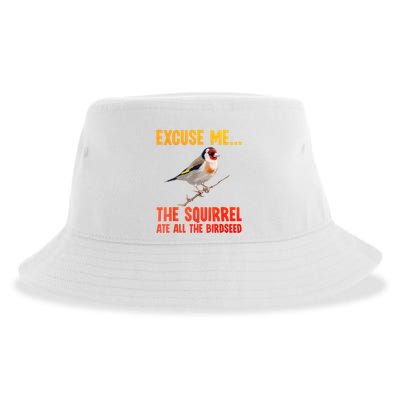 Bird Art For Women Bird Watching Birding Birdwatcher Sustainable Bucket Hat