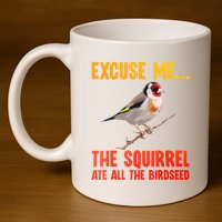 Bird Art For Women Bird Watching Birding Birdwatcher 11oz C Handle Ceramic Mug