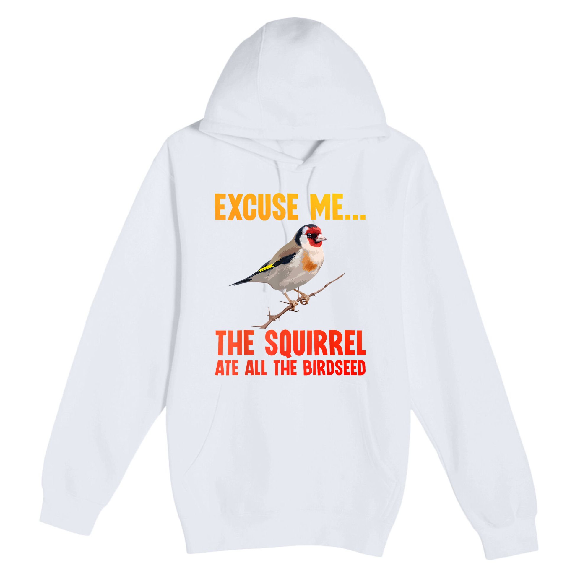 Bird Art For Women Bird Watching Birding Birdwatcher Premium Pullover Hoodie