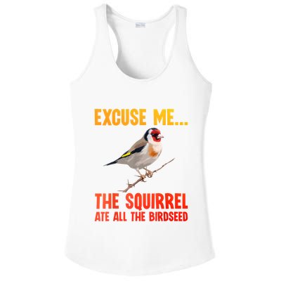 Bird Art For Women Bird Watching Birding Birdwatcher Ladies PosiCharge Competitor Racerback Tank