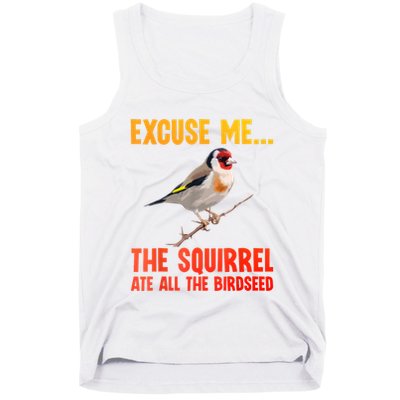 Bird Art For Women Bird Watching Birding Birdwatcher Tank Top