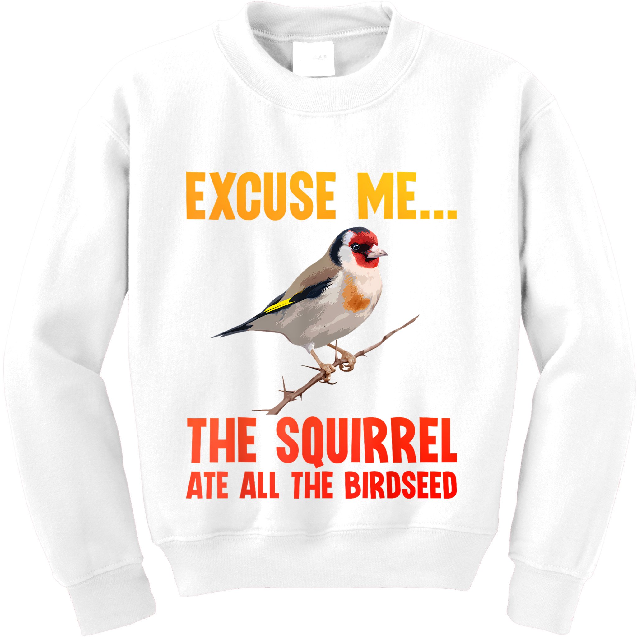 Bird Art For Women Bird Watching Birding Birdwatcher Kids Sweatshirt
