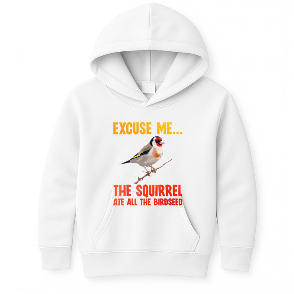 Bird Art For Women Bird Watching Birding Birdwatcher Kids Hoodie
