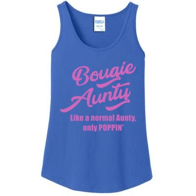 Bougie Aunty Fun Gift For Favorite Aunt Cute Gift Ladies Essential Tank