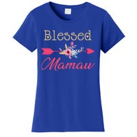 Blessed Arrow Flower Mom Mamaw Grandmom Happy MotherS Day Funny Gift Women's T-Shirt