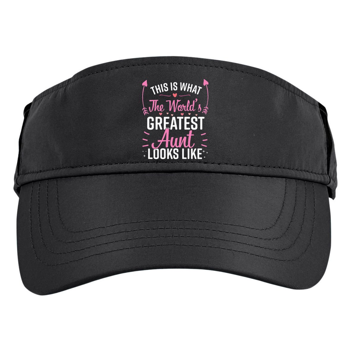 Best Aunt Future Aunt Aunt To Be Auntie Adult Drive Performance Visor