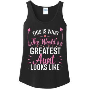 Best Aunt Future Aunt Aunt To Be Auntie Ladies Essential Tank