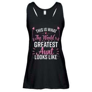 Best Aunt Future Aunt Aunt To Be Auntie Ladies Essential Flowy Tank