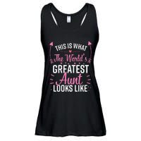 Best Aunt Future Aunt Aunt To Be Auntie Ladies Essential Flowy Tank