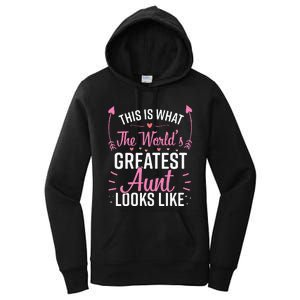 Best Aunt Future Aunt Aunt To Be Auntie Women's Pullover Hoodie