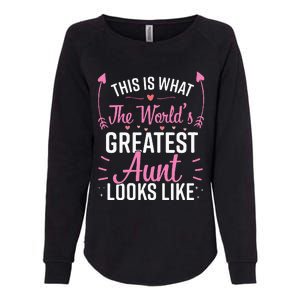 Best Aunt Future Aunt Aunt To Be Auntie Womens California Wash Sweatshirt