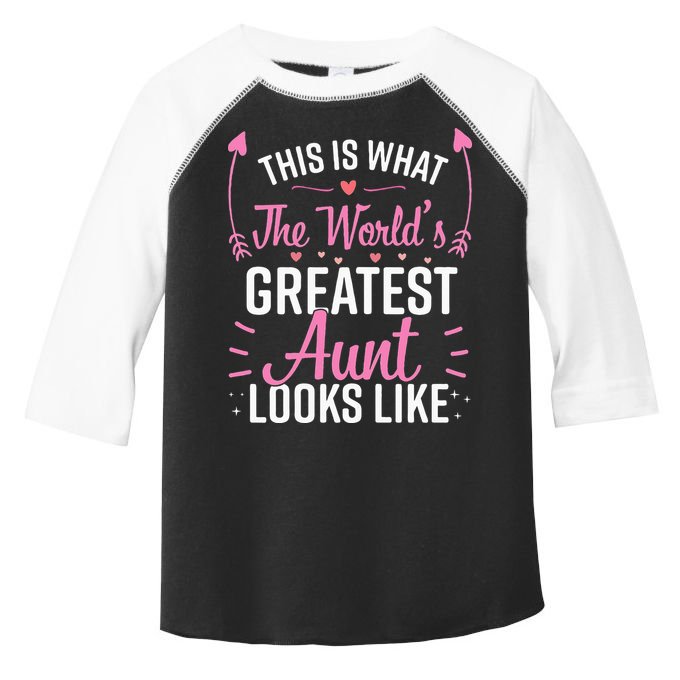 Best Aunt Future Aunt Aunt To Be Auntie Toddler Fine Jersey T-Shirt