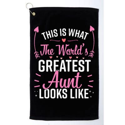 Best Aunt Future Aunt Aunt To Be Auntie Golf Towel