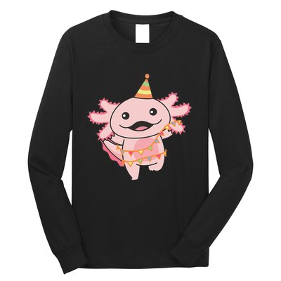 Birthday Axolotl For A Birthday Axolotl Long Sleeve Shirt