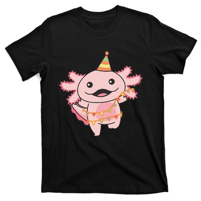 Birthday Axolotl For A Birthday Axolotl T-Shirt